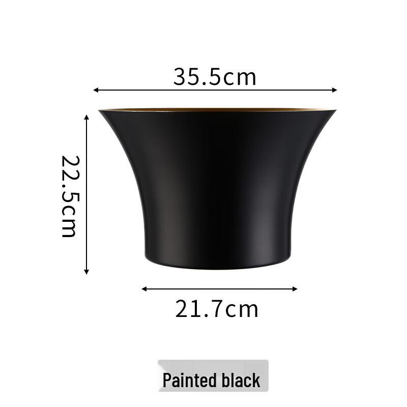 ZISIZ Large Waist-Shaped Champagne Ice Bucket