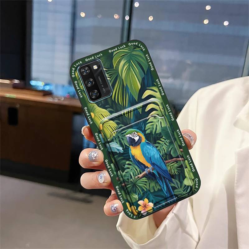 Shockproof Anti-dust Phone Case For Blackview A100 Back Cover Cute Anti-knock Card bag protective Dirt-resistant Cover