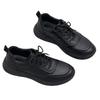 Chaussures pour hommes en cuir véritable Printemps Chaussures décontractées Cuir pleine fleur Cuir de vachette Semelle souple Chaussures de sport pour la course