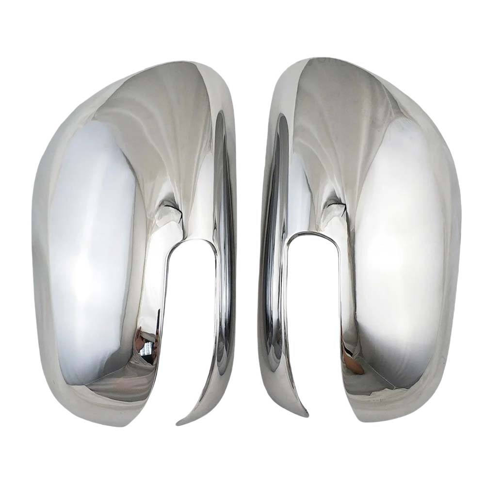 Car Decoration Door Mirror Cover For Toyota Auris 2008-2012 Carbon Fiber Chrome Silver Car Rearview Accessories Exterior Styling