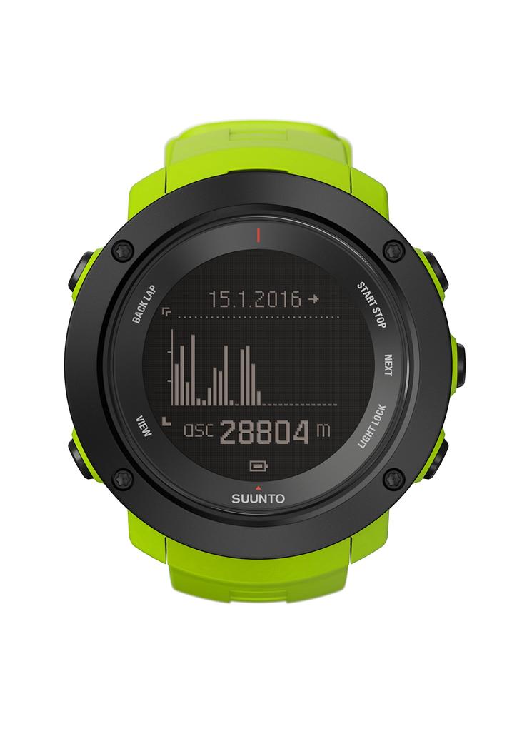 SUUNTO Ambit 3 Vertical HR Monitor do biegania z GPS Limonkowy Bez pomiaru tętna [Używany]