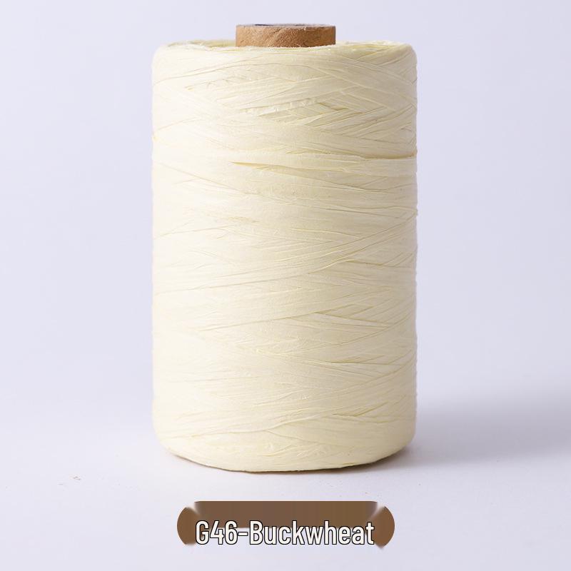 Cotton Raffia Yarn for Crocheting and Knitting Summer Hats and Bags