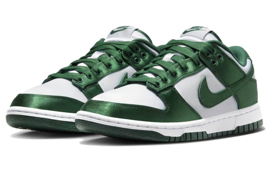 Nike Dunk Low Michigan State Satin Women's DX5931-100