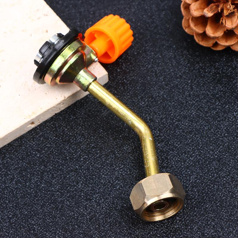 Camping Gas Butan Zylinder Tank Nachfülladapter Outdoor Zylinder Fülladapter Ventilanschluss Zubehör Campingausrüstung