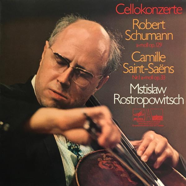 

LP Record ROBERT SCHUMANN CAMILLE SAINTSA Cellokonzerte Robert Schumann A 78429ZK Melodia Auslese Germany Classical Used