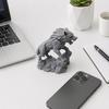3D Printed Wolf Statue, Mechanical Style Wolf Figurine, Collectible Wolf Sculpture, Tabletop Ornament for Office Desk Shelf