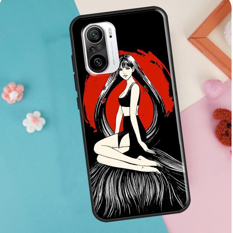 Horror Junji Ito Case For Xiaomi Mi 11T Pro 12 X 10T Mi 11 Lite Phone Cover For POCO X3 Pro GT X4 F3 M3 M4