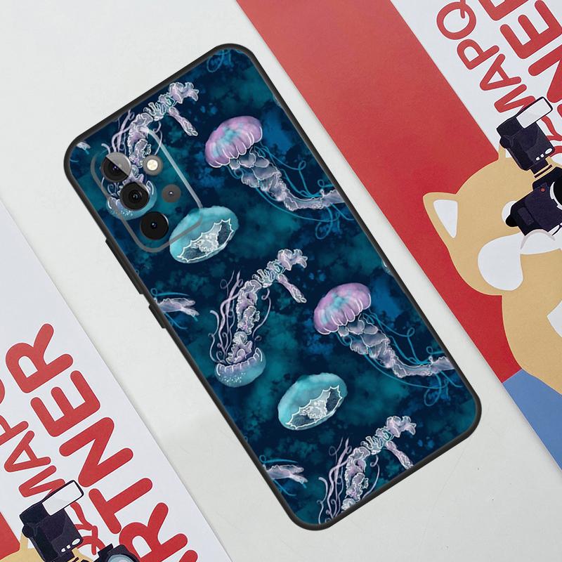 Magic Jellyfish Case For Samsung Galaxy A52 A32 A12 A56 A36 A16 A13 A23 A33 A53 A54 A34 A14 A15 A35 A55 A17