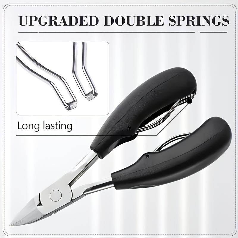 Xiaomi Black stainless steel manicure tool sturdy cuticle nipper and nail clipper with classic black handles suitable for men, women