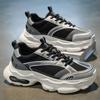 Men's Shoes 2025 Trendy Brand Versatile Youth Running Sports Leisure Height Increasing Thick Soled Mesh Dad