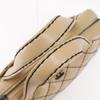 Chanel Wild Stitch Tote Bag A14693 Beige Calfskin Women Used