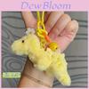 Dopamine Small Dinosaur Plush Keychain With Soft Material For Backpack Decoration