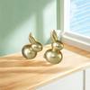 Resin Golden Rabbit Ornament Art Miniatures Figurine Home Decoration Rabbit Statue  Easter