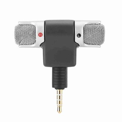 Microphone stéréo numérique, Mini micro 3.5mm, Microphone externe portable professionnel sans fil