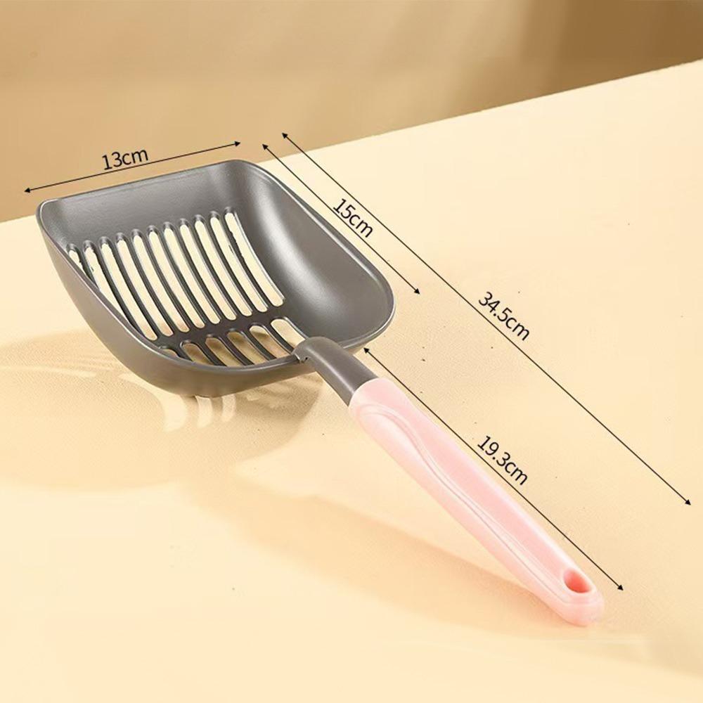 Katzenklo-Schaufel aus Aluminiumlegierung, feines Netz, Katzenkot-Reinigungswerkzeuge, Haustier-Reinigungswerkzeuge