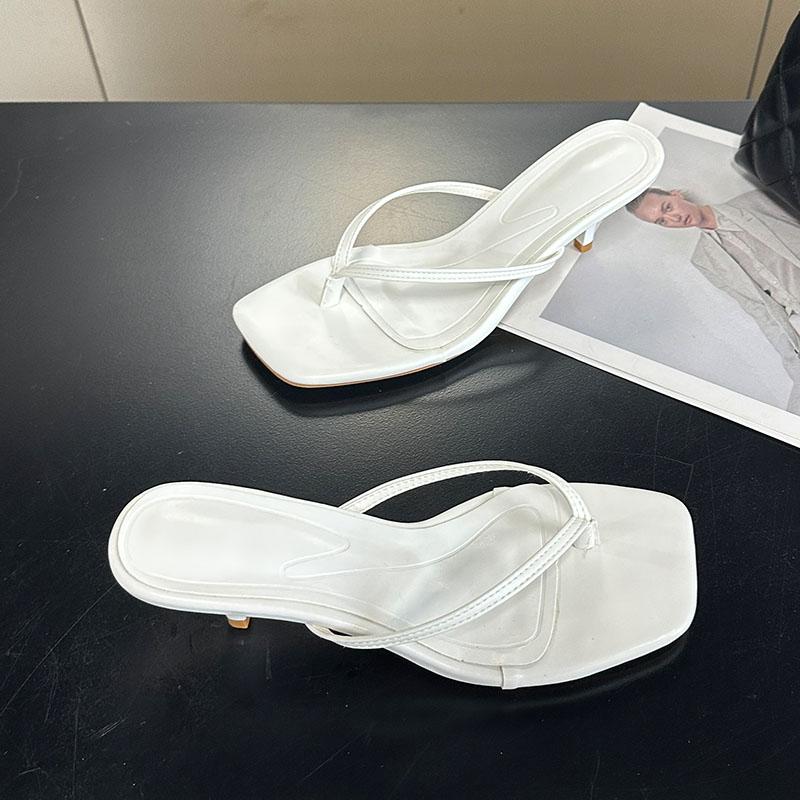 

Мода Большой Размер 43 Женские Шлепанцы на Тонком Каблуке Летние Пляжные Женские Шлепанцы Мода Женские Шлепанцы на Каблуке Слайды Сандалии Обувь Туфли-лодочки 35 бежевый