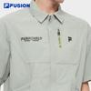 FILA FUSION Men's Casual Loose Short Sleeve Shirt