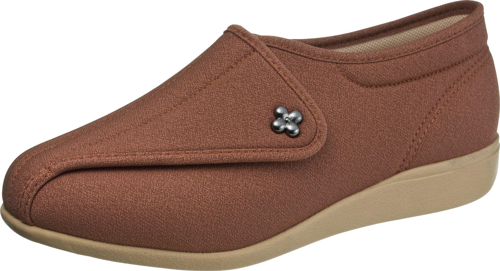 

Kaihoshugi [Asahi Corporation] Lightweight Nursing Shoes, Wide 5E, L0115EKS23141, Women s, Brick Stretch, 1 Pair, Size 25.0 cm