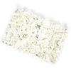 Artificial Flowers Wall DIY Silk Flower Decoration for Wedding Party Stage Background White