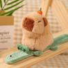 Clap Circle Toy Capybara Plush Slap Bracelet Clap Ring Capybara Plush Hand Ring  Christmas Toy