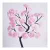 LED Tisch-Bonsai-Baumlampe USB Baumlampe Weihnachts-Schlafzimmerdekoration Tisch-Nachtlicht Rosa 24 Lichter Rose