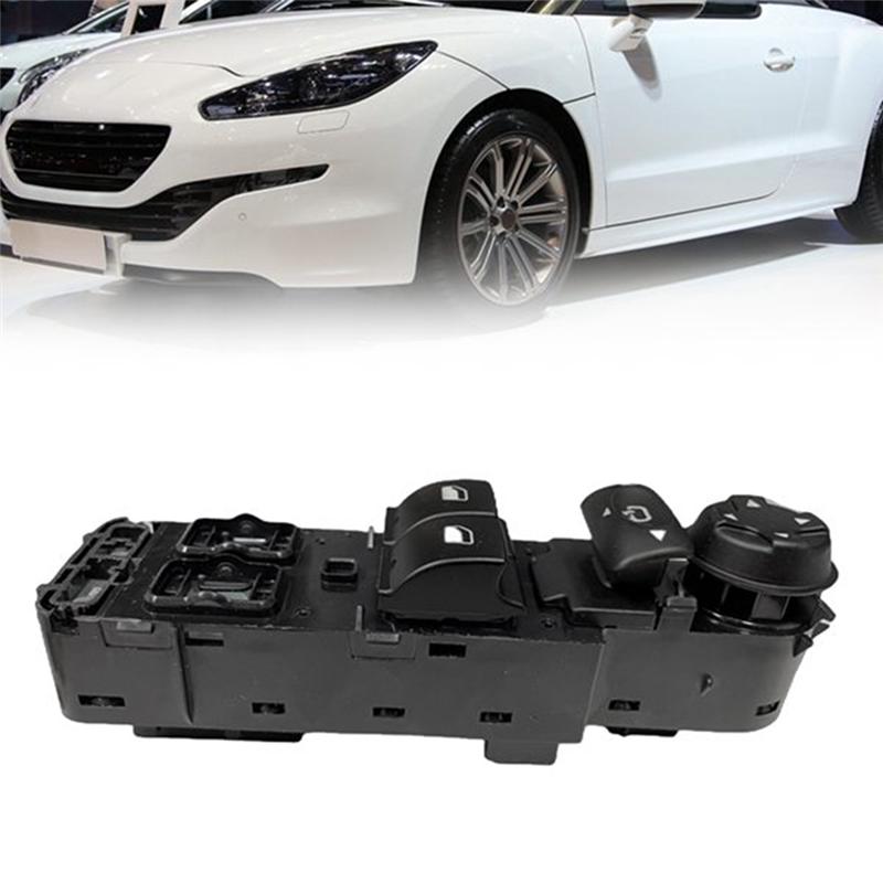 A03E-Car Main Window Control Switch For RCZ 2010-2015 Electric Lift Mirror Button 96659-921ZD