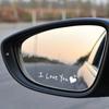 Valentinstag Geständnis Essential – „Ich liebe dich“ Auto Rückspiegel Aufkleber, PET-Material, Exklusives Romantisches Auto Aufkleber