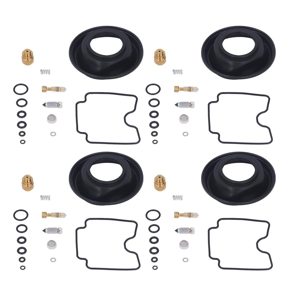 Motorcycle Carburetor Repair Kit for Suzuki GSF1200 Bandit 2001-2006, 56-Piece Carburetor Rebuild Set with Diaphragm Gasket and O-Ring Replacement