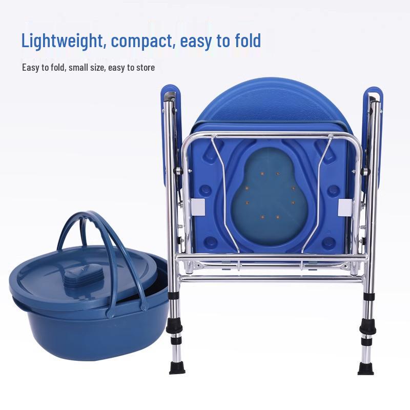 

Portable Stainless Steel Toilet Aid for Elderly and Pregnant Women