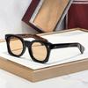 ELMYRI Trendige Handgefertigte Acetat-Sonnenbrille für Damen & Herren - Fotochemisch, Perfekt für den Urlaub & Partys