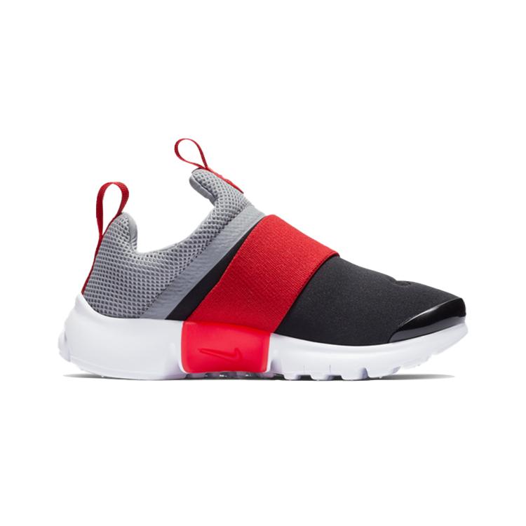 Nike Presto Extreme RT BP Abrasion Resistant Low Top Sports Casual Shoes Black Gray Red Children Aged 3 7 Years Old 870023-009