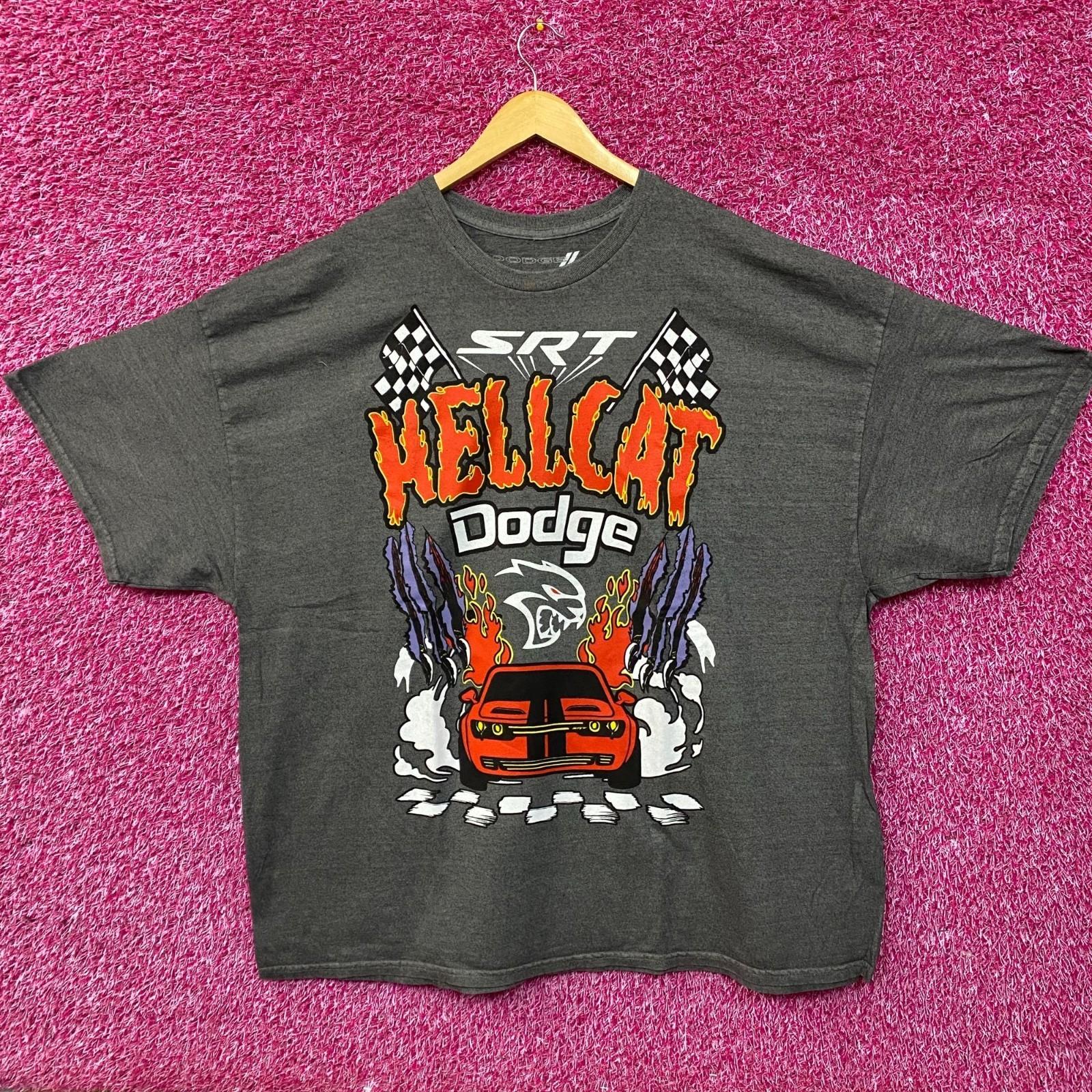 Dodge Challenger Hellcat Racing T-Shirt S