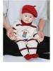 Autumn/Winter Cute Infant & Toddler Knitted Jumpsuit and Sweater for Outdoor Crawling