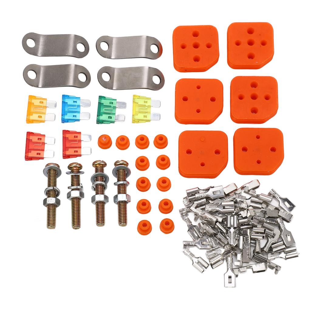 Cutie de relee impermeabilă 24V 6 5 pini 6 ATC ATO Kit bloc de siguranțe cu lame pentru mașină auto barcă marină