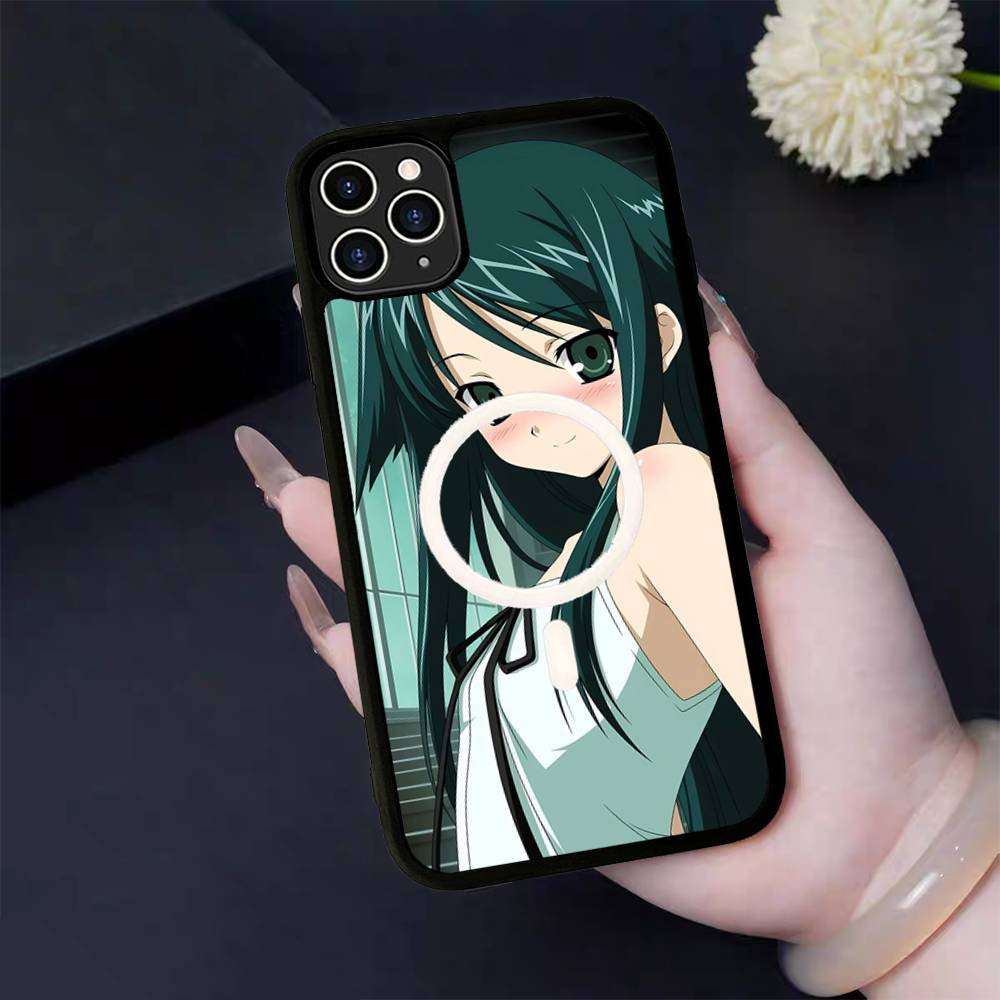 

Horror Saya No Uta Game Magnetic Wireless Phone Case For IPhone 17 16 15 14 Plus 13 12 11 Pro Max iPhone 11