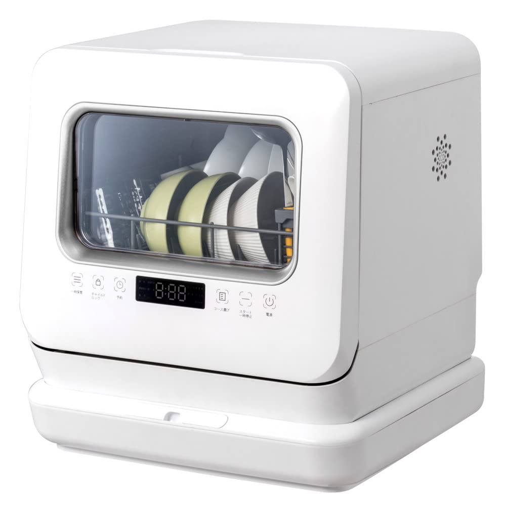 MAXZEN Dishwasher Dishwasher No Construction Required Compact Small Tank Type Living Alone Dishwasher Dryer Dishwashing Stationary Type Water Saving