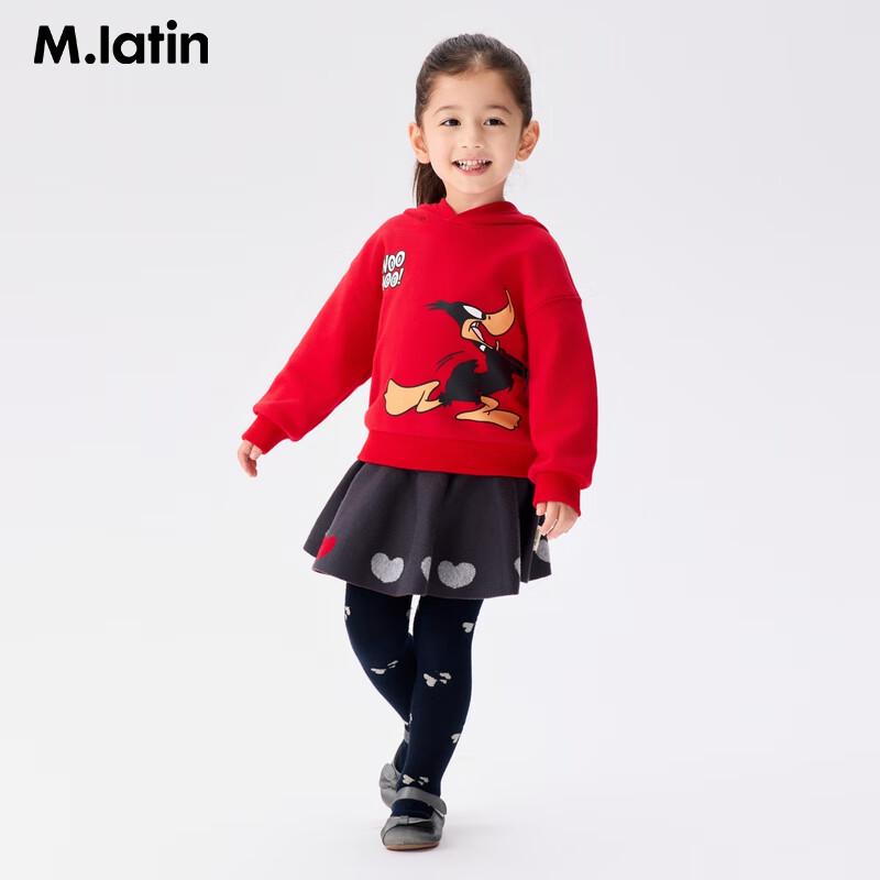 M.Latin 2026 Spring Girls' Pleated Skirt