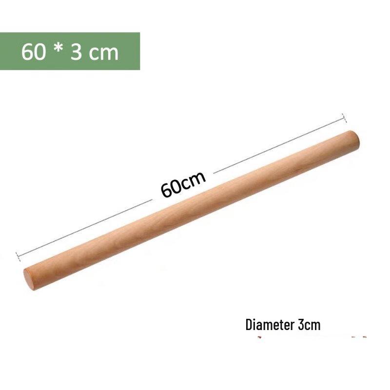 ZISIZ Wooden Rolling Pin Set