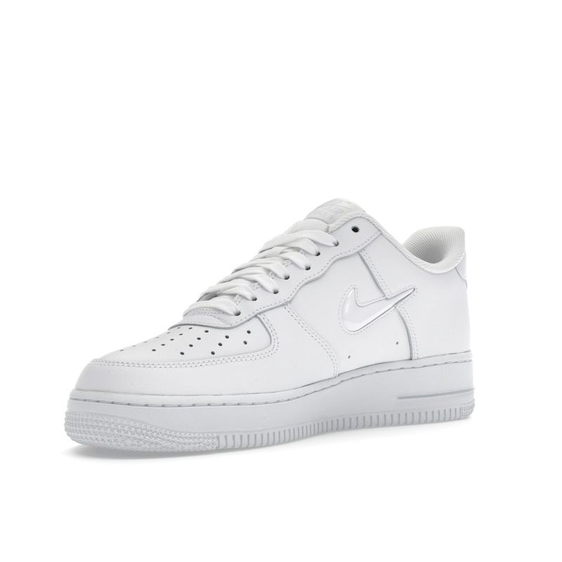 Nike Air Force 1 Jewel White Dark Smoke Grey Men Sneakers HM0621-100