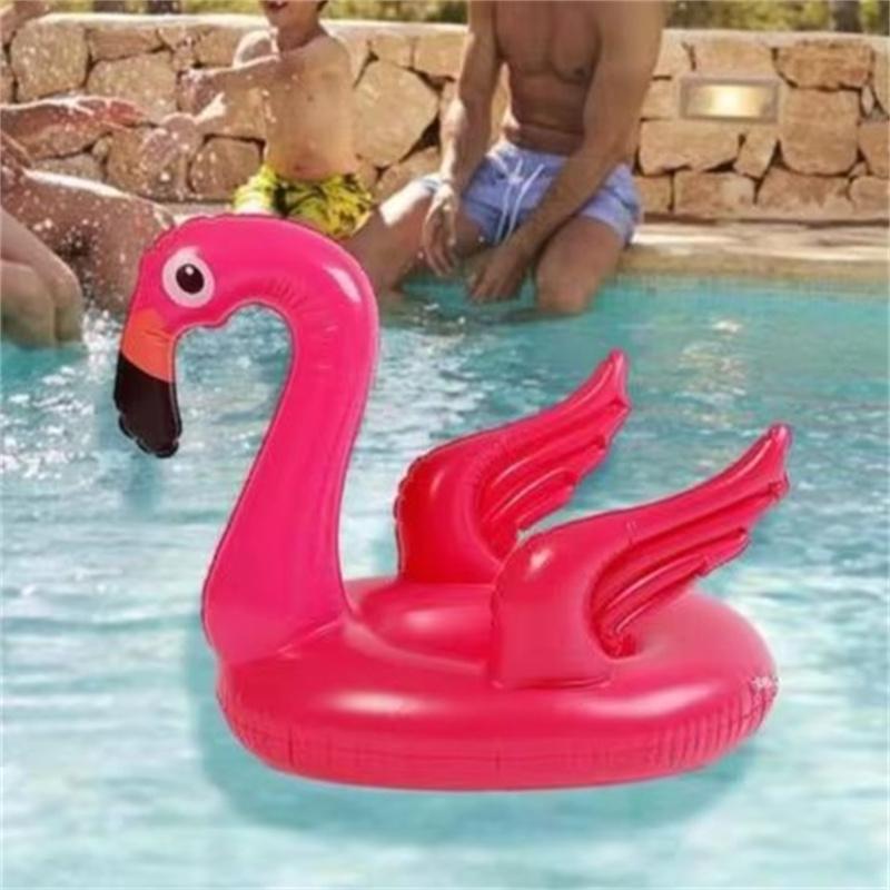 Jucării gonflabile pentru piscină Flamingo, colac de înot cu scaun pentru bebeluș, jucării de apă de vară, colac de înot gonflabil, echipament de apă pentru petrecere pe plajă