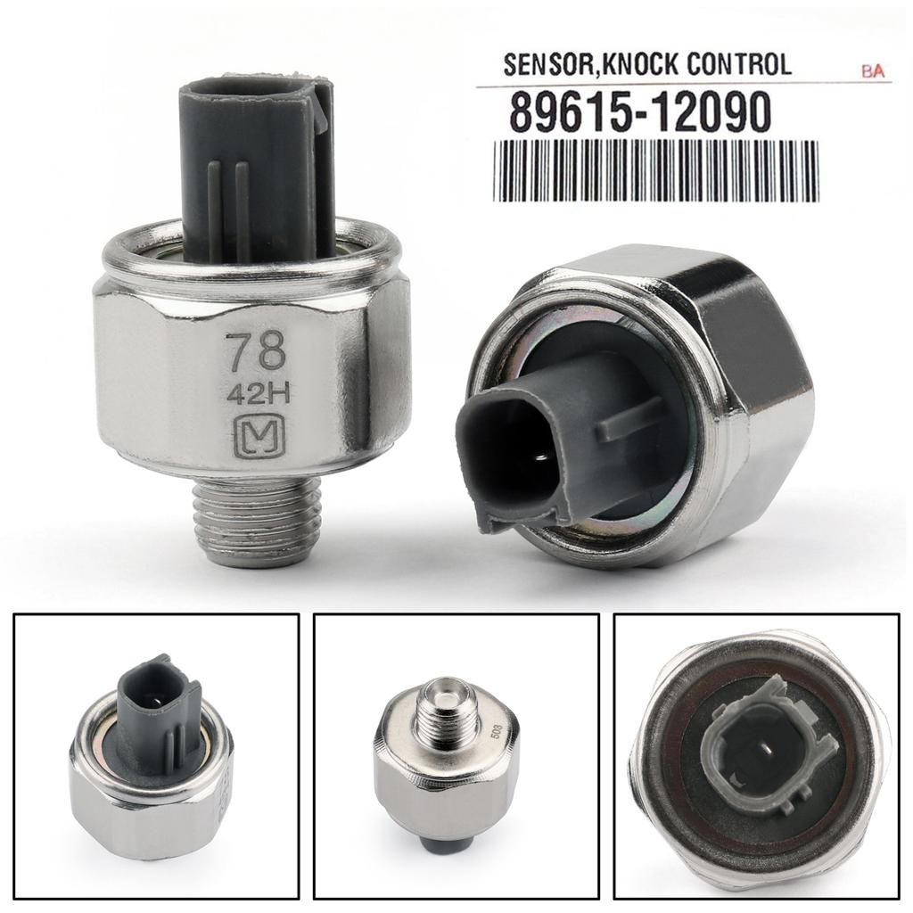 Areyourshop 2Pcs New Denso Knock Sensor 89615-12090 For Toyota Lexus Avalon Camry Sienna