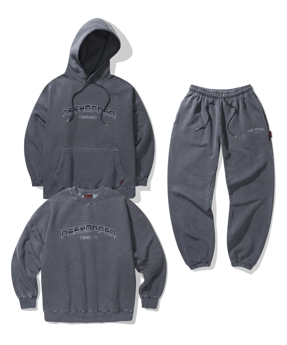Ps Shopper [Set, Select 1 Top] Original Pigment Washed Setup [Dark Navy] L