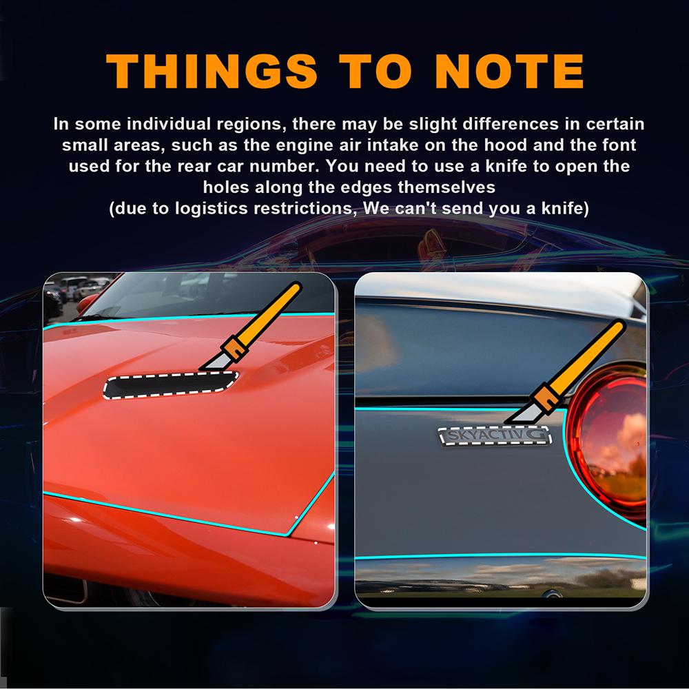 TPU Car Headlight Protective Film 26-27 For Tesla Model S PPF Transparent &Smoked black Anti-Scratch Auto External Accessories