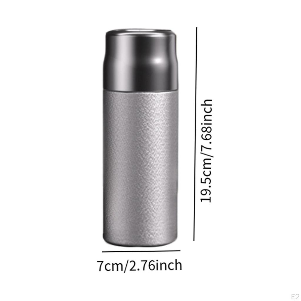 Stainless Steel Water Bottle Coffee Mug, Portable Cup Cold Drinking for