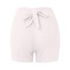 Women's Tie Back Slim Fit Casual Shorts Yoga Pants Color High Waist Sports Shorts