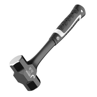 Z50 2LB-3LB Marreta Heavy Duty Aço Forjado de Uma Peça Para Perfuração de Tijolos Martelos para Rachar Construção Civil Martelo de Engenheiro
