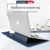 14-Inch Laptop Sleeve & Stand - Multifunctional Ultra-thin Leather Case for 13.3"/15.6" MacBook