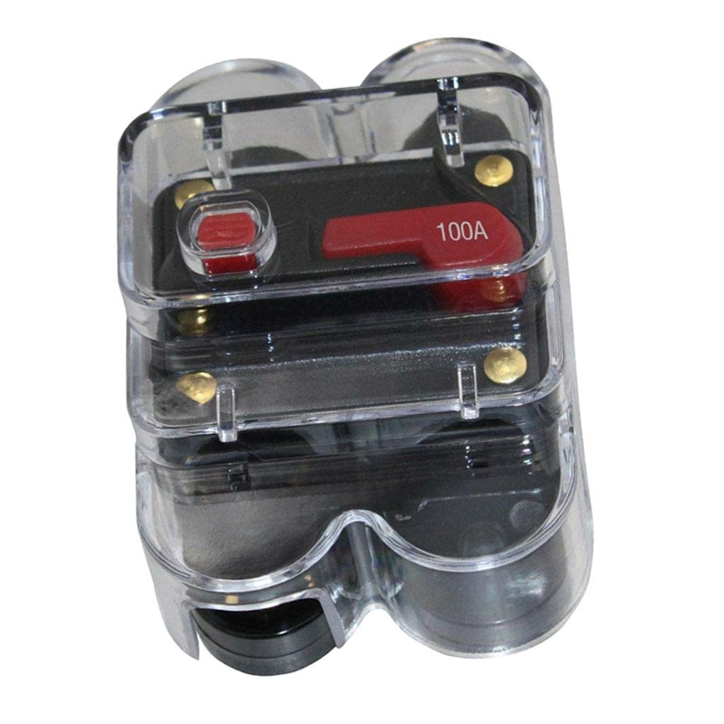 Car Auto Audio Radio Inline Circuit Breaker Fuse for DC 100A