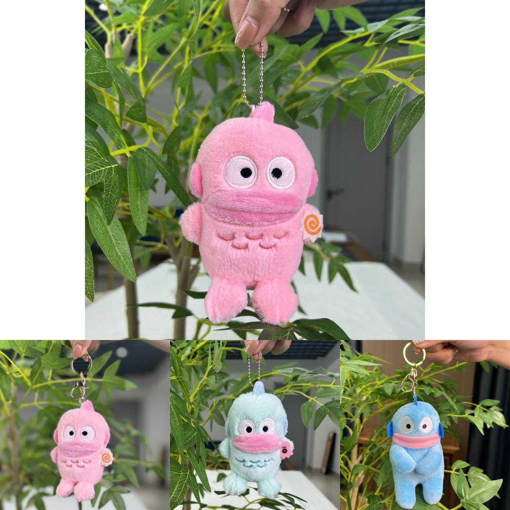 Cute Cartoon Plush Fish Monster Doll Keychain Lovely 13cm Soft Toy For Kids