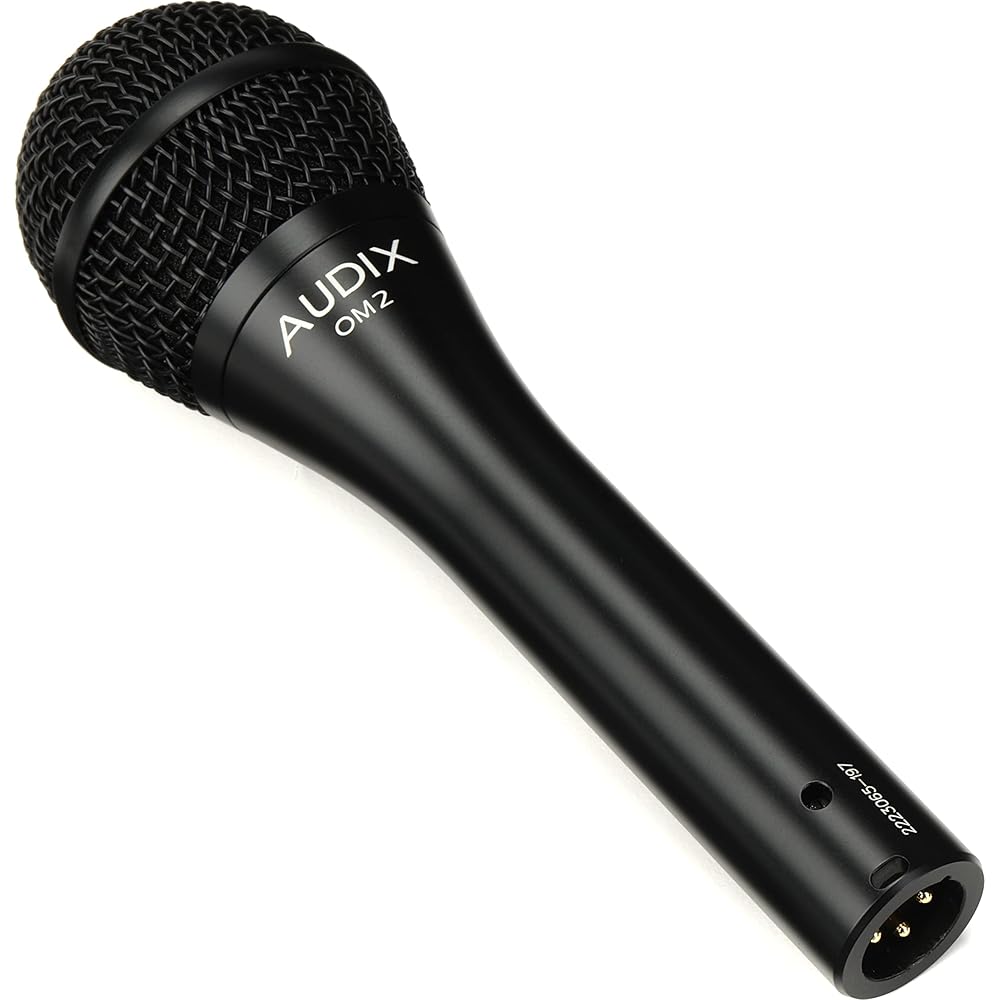 AUDIX Audix OM2 Vocals I Tried Singing Studio Recording Handheld Dynamic Microphone Ultra Unidire...